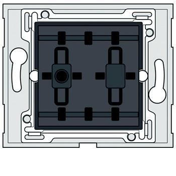 Radiofrequent ontvanger schakelmateriaal